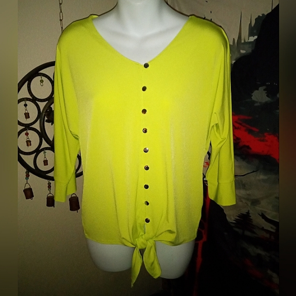 Kim Rogers Button Down Blouse